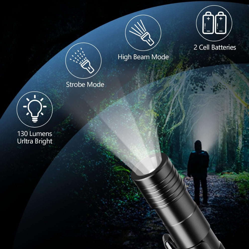 16 In 1 Survival Tool Flashlight/Pen/Flint and More! Stealth Angel Survival