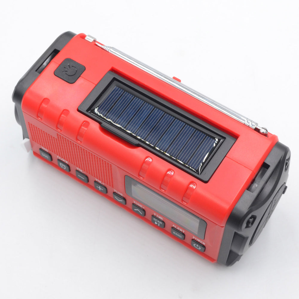 Pro Digital Solar Emergency Radio AM/FM/NOAA & LED Flashlight 10000mAH XSY340 Stealth Angel Survival