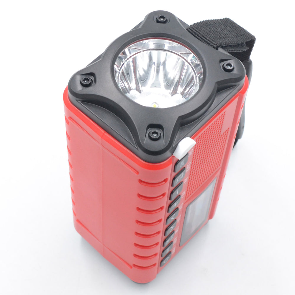 Pro Digital Solar Emergency Radio AM/FM/NOAA & LED Flashlight 10000mAH XSY340 Stealth Angel Survival