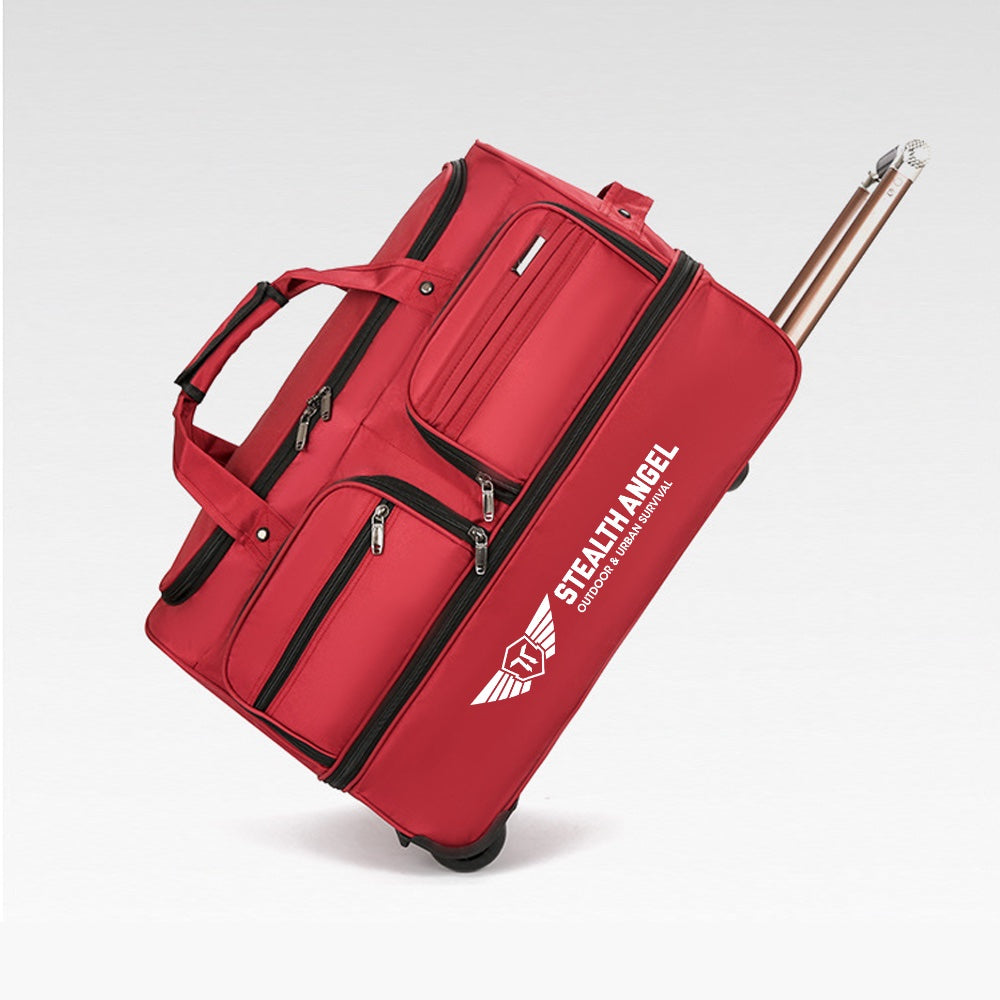 5 Person Rolling Duffle Bag Emergency Kit / Survival Bag (72 Hours) Stealth Angel Survival