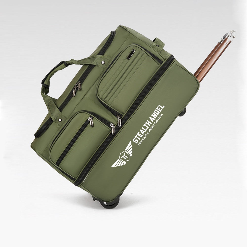 2 Person Rolling Duffle Bag Emergency Kit / Survival Bag (72 Hours) Stealth Angel Survival