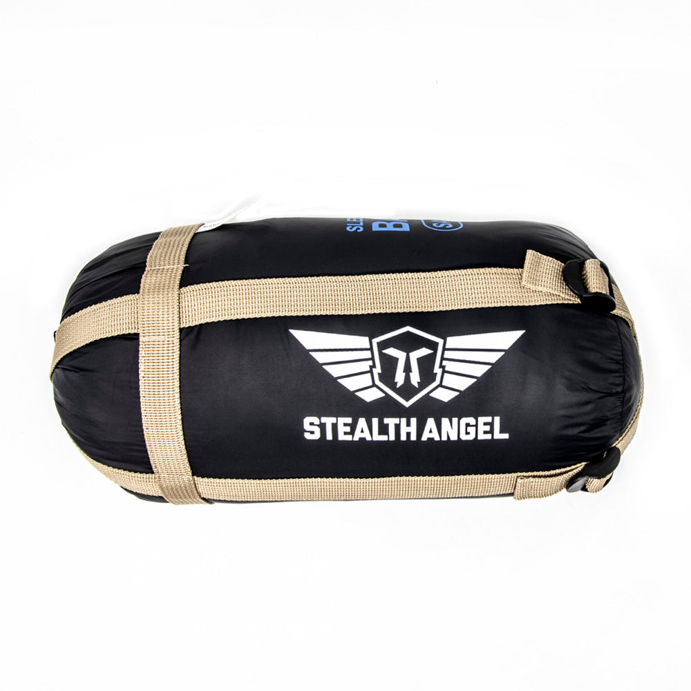 Ultra Lightweight Sleeping Bag & Portable Stealth Angel Survival