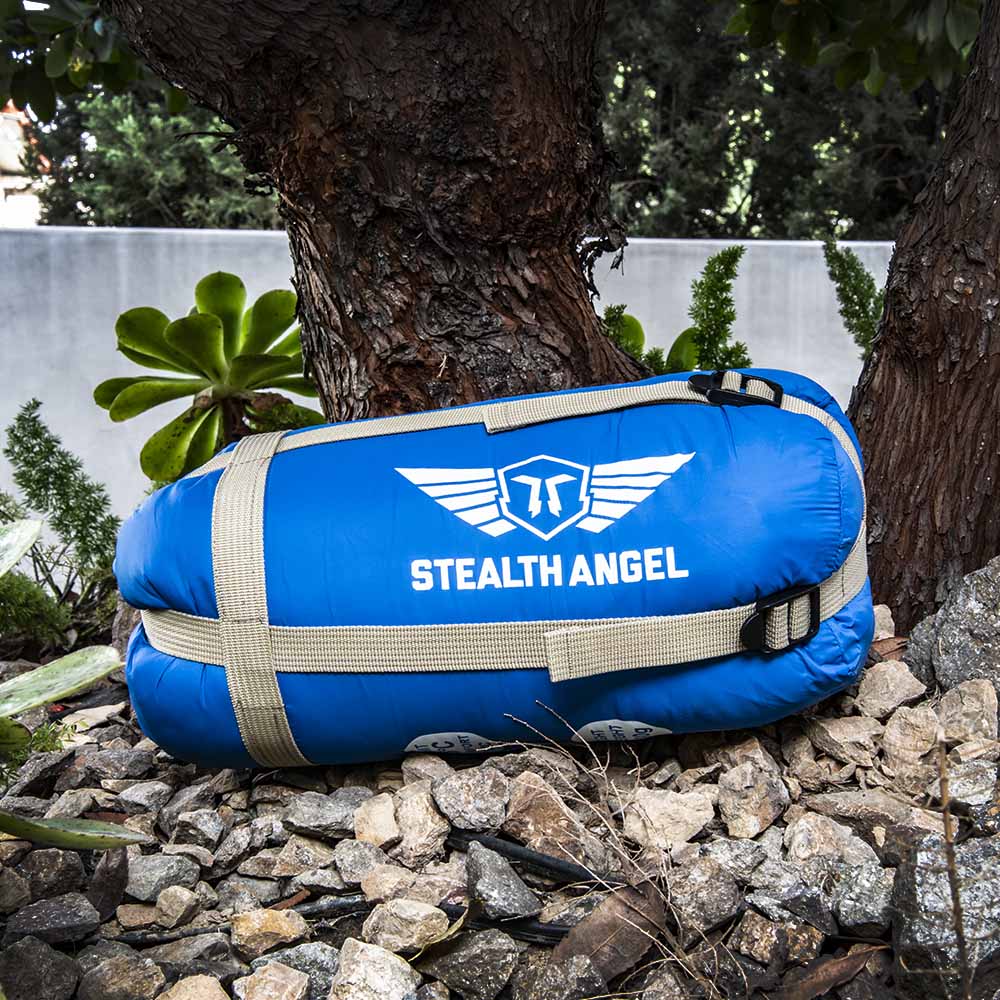 Ultra Lightweight Sleeping Bag & Portable Stealth Angel Survival