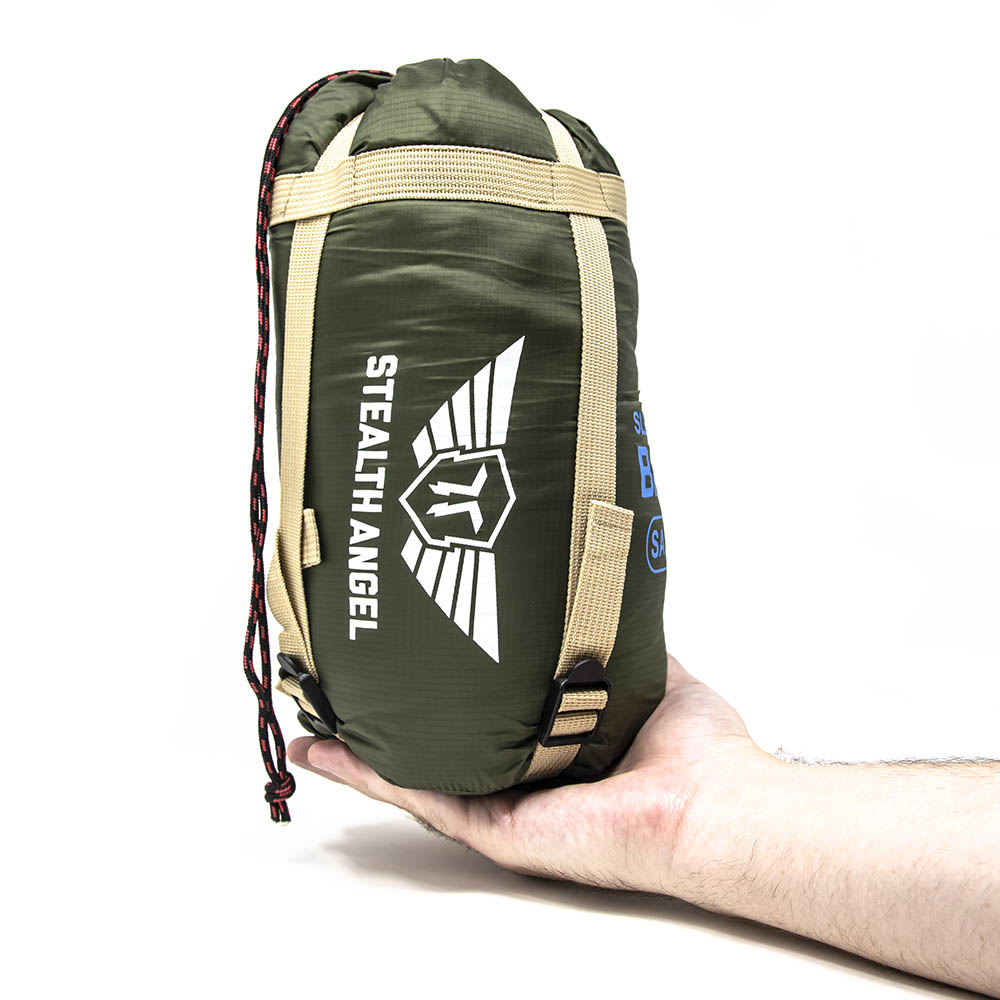 Ultra Lightweight Sleeping Bag & Portable Stealth Angel Survival