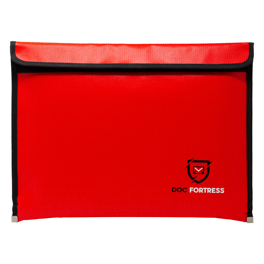 DocFortress Fire & Water Resistant Document/Money Safe Storage Bag