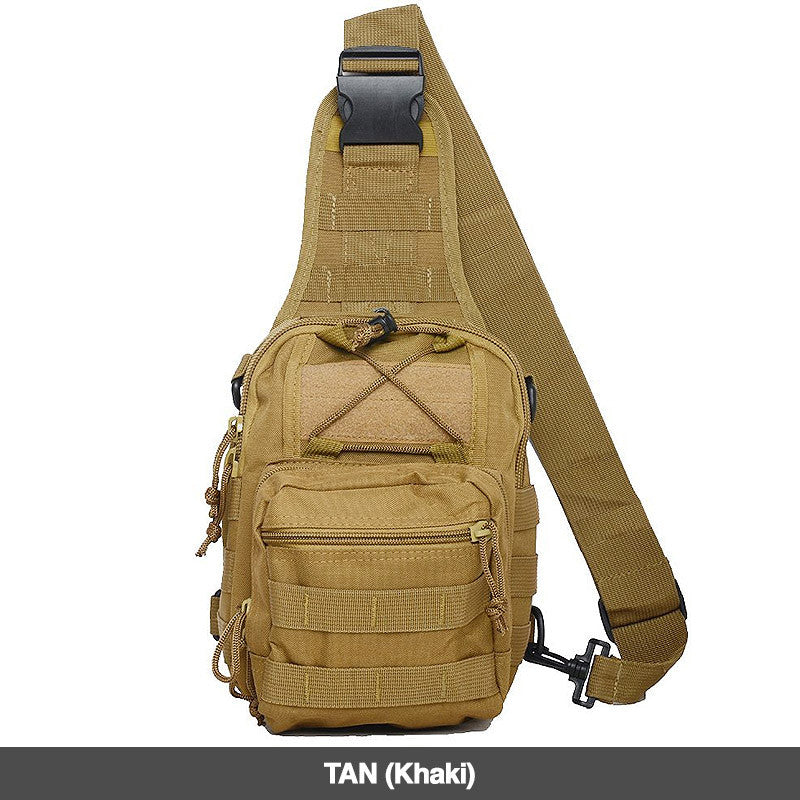 Shoulder Sling Backpack Military Style Outdoor Compact Stealth Angel Survival