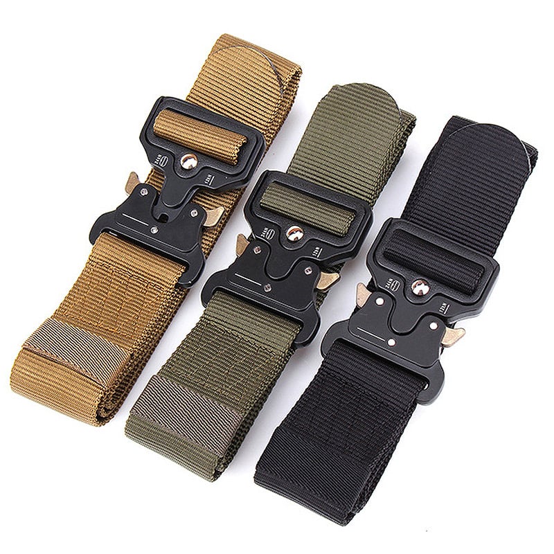 Heavy Duty Tactical Utility Belt w/ Metal Buckle Stealth Angel Survival SA-TB1