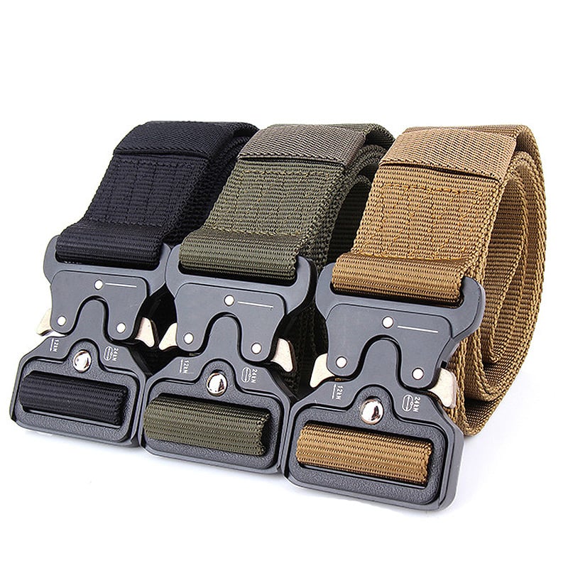 Heavy Duty Tactical Utility Belt w/ Metal Buckle Stealth Angel Survival SA-TB1